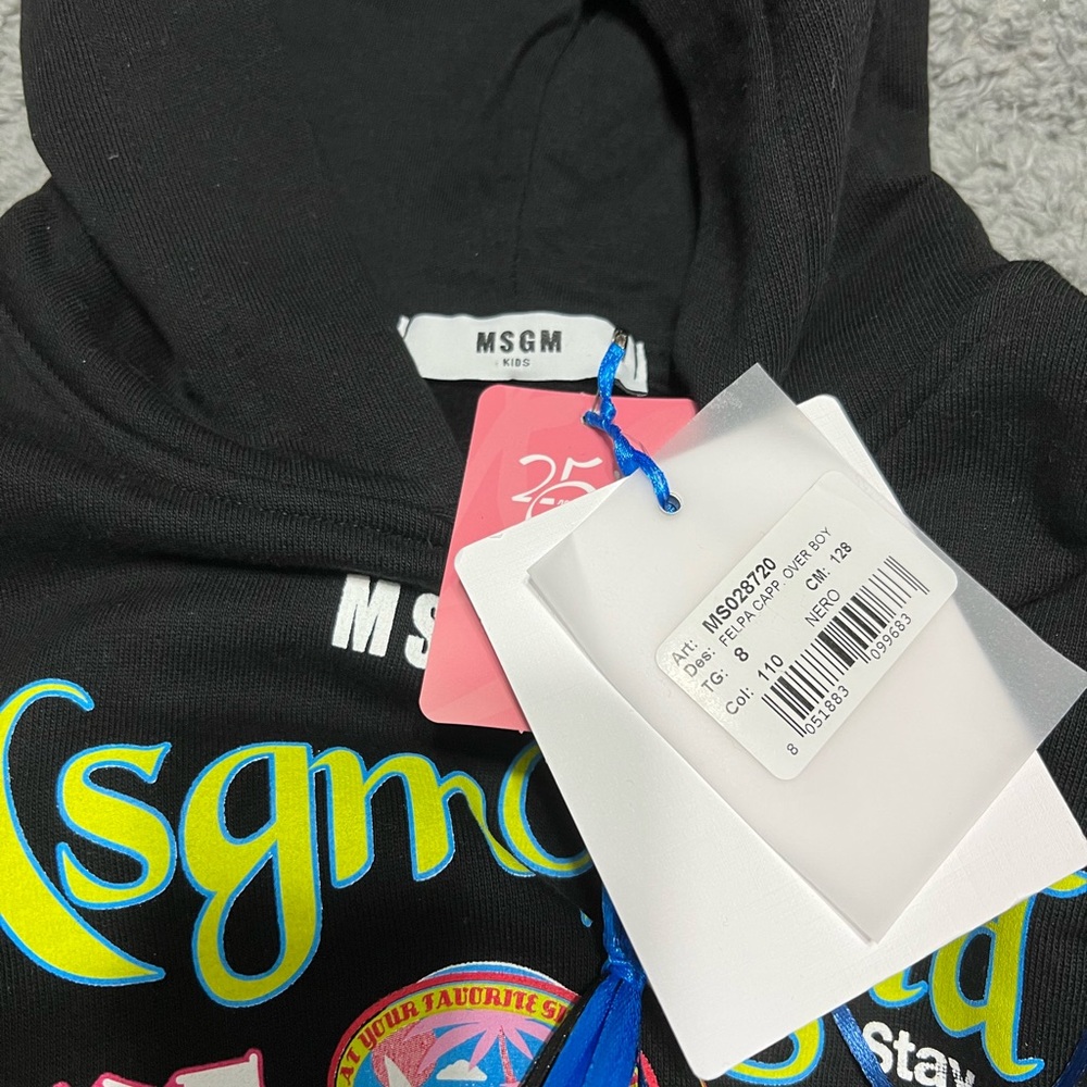 MSGM hoody and pant set kids size 8 - Picture 7 of 8